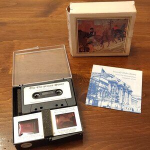Vintage Metropolitan Museum of Art Christmas Story Nativity Sound Slide Library